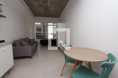 Estúdio - cozinha de kitnet/studio para alugar com 1 quarto, 30m² em Centro Histórico de São Paulo, São Paulo