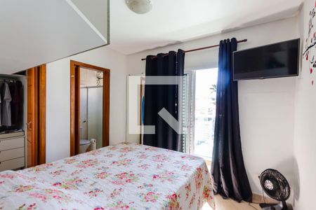 Suíte  de apartamento à venda com 2 quartos, 100m² em Parque Novo Oratório, Santo André