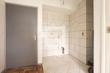 Cozinha de apartamento para alugar com 1 quarto, 47m² em Jardim Leopoldina, Porto Alegre