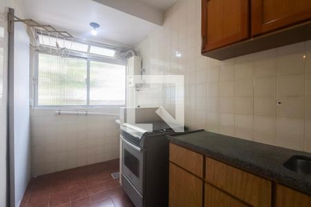 Cozinha de apartamento para alugar com 2 quartos, 51m² em Floresta, Porto Alegre
