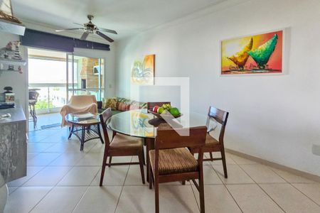 Sala de apartamento para alugar com 3 quartos, 100m² em Enseada, Guarujá