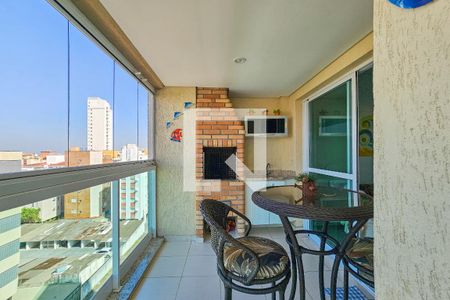 Varanda de apartamento para alugar com 3 quartos, 100m² em Enseada, Guarujá