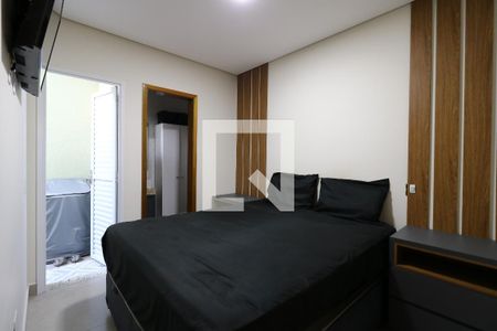 Suíte de apartamento à venda com 2 quartos, 50m² em Vila Curuçá, Santo André