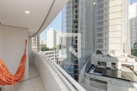Varanda de apartamento para alugar com 1 quarto, 37m² em Cidade Monções, São Paulo