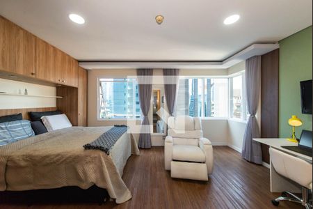Quarto de apartamento à venda com 1 quarto, 30m² em Cidade Monções, São Paulo