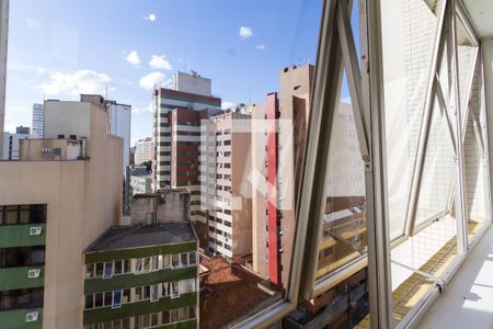 Varanda da Sala de apartamento para alugar com 2 quartos, 76m² em Centro, Curitiba