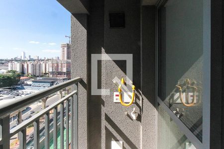 Varanda da Sala de apartamento para alugar com 1 quarto, 25m² em Vila Independência, São Paulo