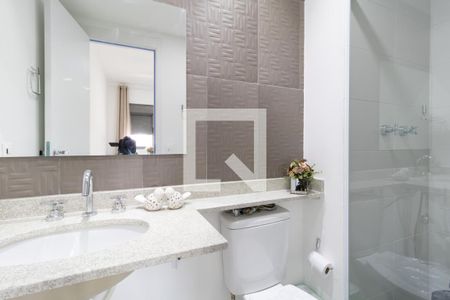 Banheiro Suite de apartamento à venda com 1 quarto, 30m² em Vila Independência, São Paulo