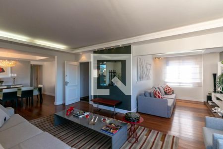 Sala de apartamento à venda com 4 quartos, 189m² em Luxemburgo, Belo Horizonte