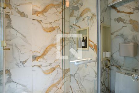 Banheiro de kitnet/studio à venda com 1 quarto, 18m² em Bela Vista, São Paulo