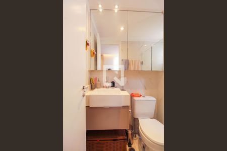 Banheiro da Suíte 1 de apartamento à venda com 2 quartos, 60m² em Quinta da Paineira, São Paulo