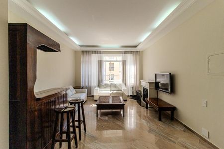 Sala de apartamento para alugar com 3 quartos, 137m² em Santa Cecília, São Paulo