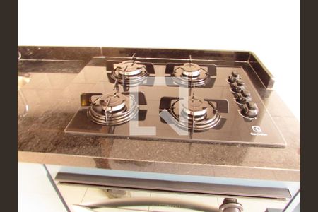 Apartamento para alugar com 45m², 2 quartos e 1 vagaDetalhe da cozinha