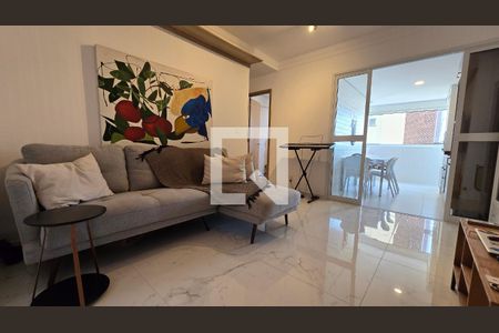 Sala de apartamento para alugar com 2 quartos, 68m² em Boqueirão, Santos