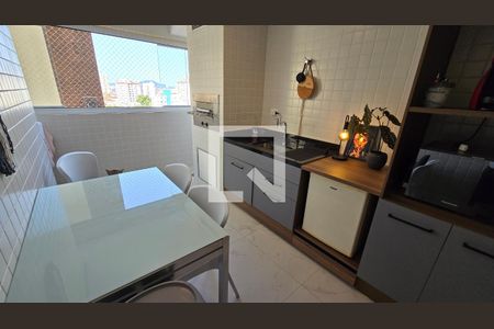 Varanda gourmet de apartamento para alugar com 2 quartos, 68m² em Boqueirão, Santos