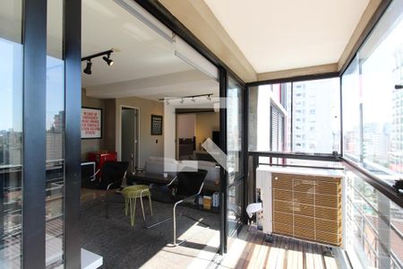 Varanda  de apartamento para alugar com 1 quarto, 93m² em Vila Olímpia, São Paulo