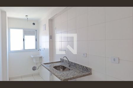 Cozinha de apartamento para alugar com 2 quartos, 70m² em Aviação, Praia Grande