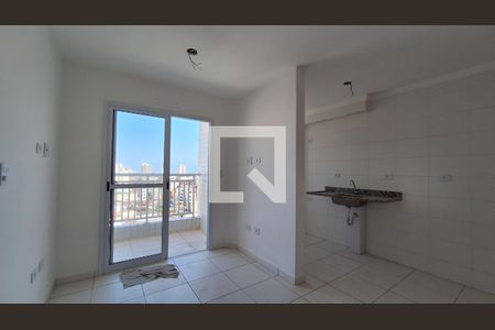 Sala de apartamento para alugar com 2 quartos, 46m² em Aviação, Praia Grande