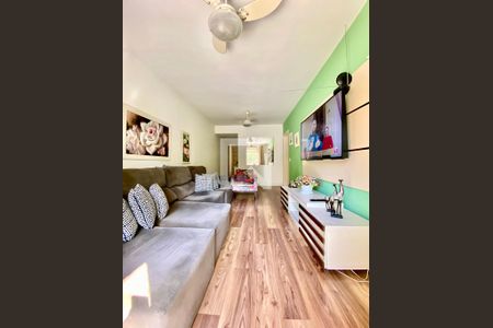 Sala de apartamento à venda com 3 quartos, 82m² em Riachuelo, Rio de Janeiro