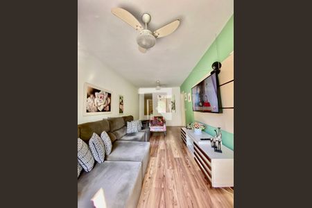 Sala de apartamento à venda com 3 quartos, 82m² em Riachuelo, Rio de Janeiro