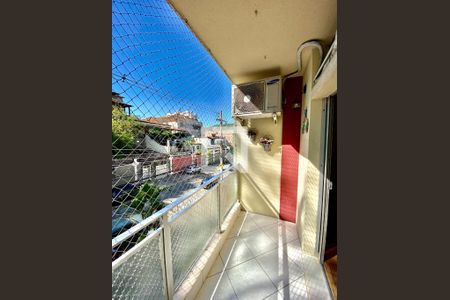 Varanda da Sala de apartamento à venda com 3 quartos, 82m² em Riachuelo, Rio de Janeiro