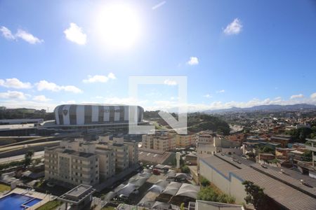 vista da sala de apartamento para alugar com 2 quartos, 49m² em Santa Maria, Belo Horizonte