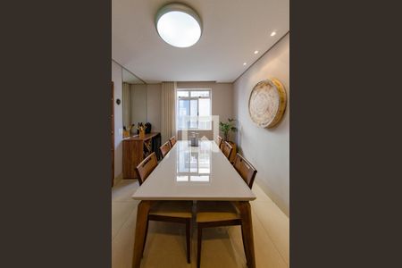 Sala de jantar de apartamento à venda com 4 quartos, 128m² em Coracao de Jesus, Belo Horizonte