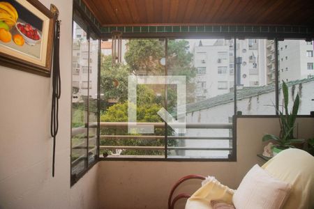 Sala - Varanda de apartamento para alugar com 2 quartos, 79m² em Petrópolis, Porto Alegre