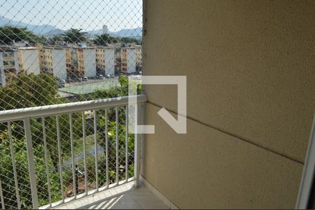 Varanda da Sala de apartamento para alugar com 2 quartos, 59m² em Pechincha, Rio de Janeiro