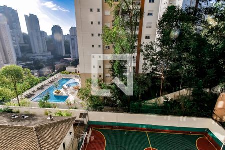 Vista da Varanda de apartamento para alugar com 2 quartos, 54m² em Vila Andrade, São Paulo