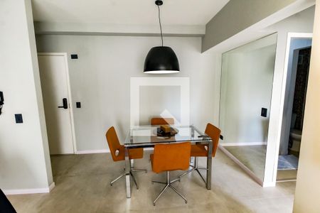 Detalhe Sala de apartamento para alugar com 2 quartos, 54m² em Vila Andrade, São Paulo