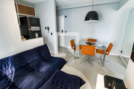 Sala de apartamento para alugar com 2 quartos, 54m² em Vila Andrade, São Paulo