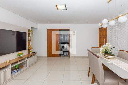 Sala de apartamento à venda com 3 quartos, 94m² em Havaí, Belo Horizonte