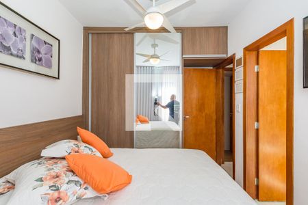 Suíte de apartamento à venda com 3 quartos, 94m² em Havaí, Belo Horizonte