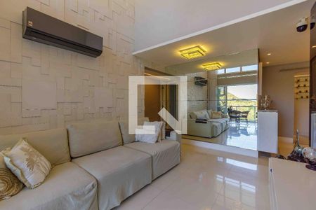 Sala de apartamento para alugar com 3 quartos, 105m² em Recreio dos Bandeirantes, Rio de Janeiro