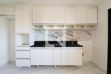 Sala/Cozinha/Área de Serviço de apartamento para alugar com 1 quarto, 29m² em Vila Pauliceia, São Paulo