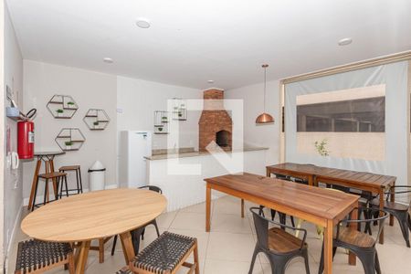 Apartamento à venda com 42m², 2 quartos e 1 vagaChurrasqueira