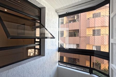 Varanda da Sala de Estar e Jantar de apartamento para alugar com 2 quartos, 98m² em Gonzaga, Santos
