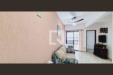 Sala de apartamento para alugar com 1 quarto, 89m² em Guilhermina, Praia Grande