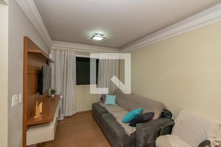 Sala de Estar/Jantar  de apartamento à venda com 2 quartos, 70m² em Cambuí, Campinas