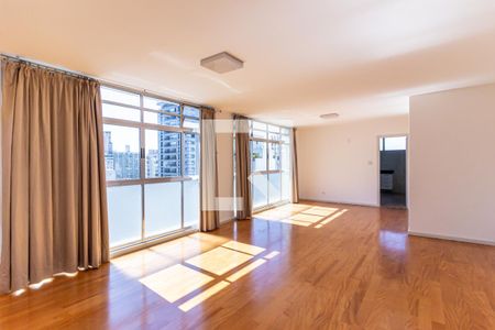 Sala de apartamento à venda com 3 quartos, 126m² em Santa Cecilia, São Paulo
