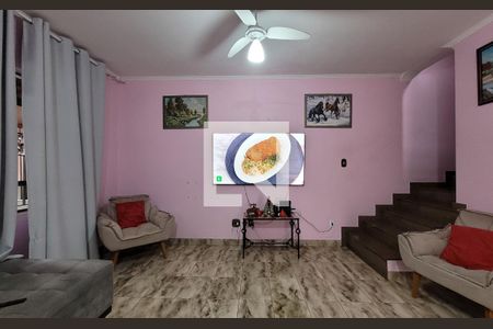 Sala de casa à venda com 3 quartos, 444m² em Vila Progresso, Santo André