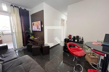 Sala de apartamento para alugar com 2 quartos, 58m² em Caxangá, Suzano