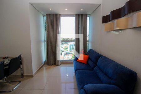 Sala de apartamento à venda com 3 quartos, 130m² em Fernão Dias, Belo Horizonte