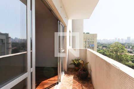 Varanda  de apartamento para alugar com 3 quartos, 120m² em Itaim Bibi, São Paulo