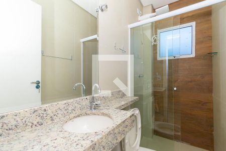 Banheiro da Suíte de apartamento para alugar com 1 quarto, 30m² em Ipiranga, São Paulo