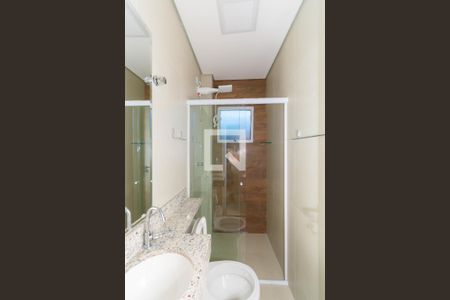 Banheiro da Suíte de apartamento para alugar com 1 quarto, 30m² em Ipiranga, São Paulo