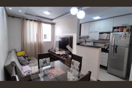 Sala de apartamento à venda com 2 quartos, 54m² em Gramadão, Jundiaí