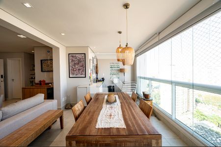 Varanda de apartamento para alugar com 3 quartos, 130m² em Vila Mascote, São Paulo