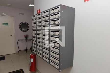 Apartamento à venda com 52m², 2 quartos e 1 vagaÁrea comum - Saguão do prédio - Caixas de correio